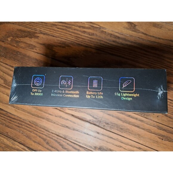 Lemokey G1 Mouse 8K Polling Bluetooth Wireless 5.1/2.4 GHz Optical PixArt 3395 - Picture 5 of 5